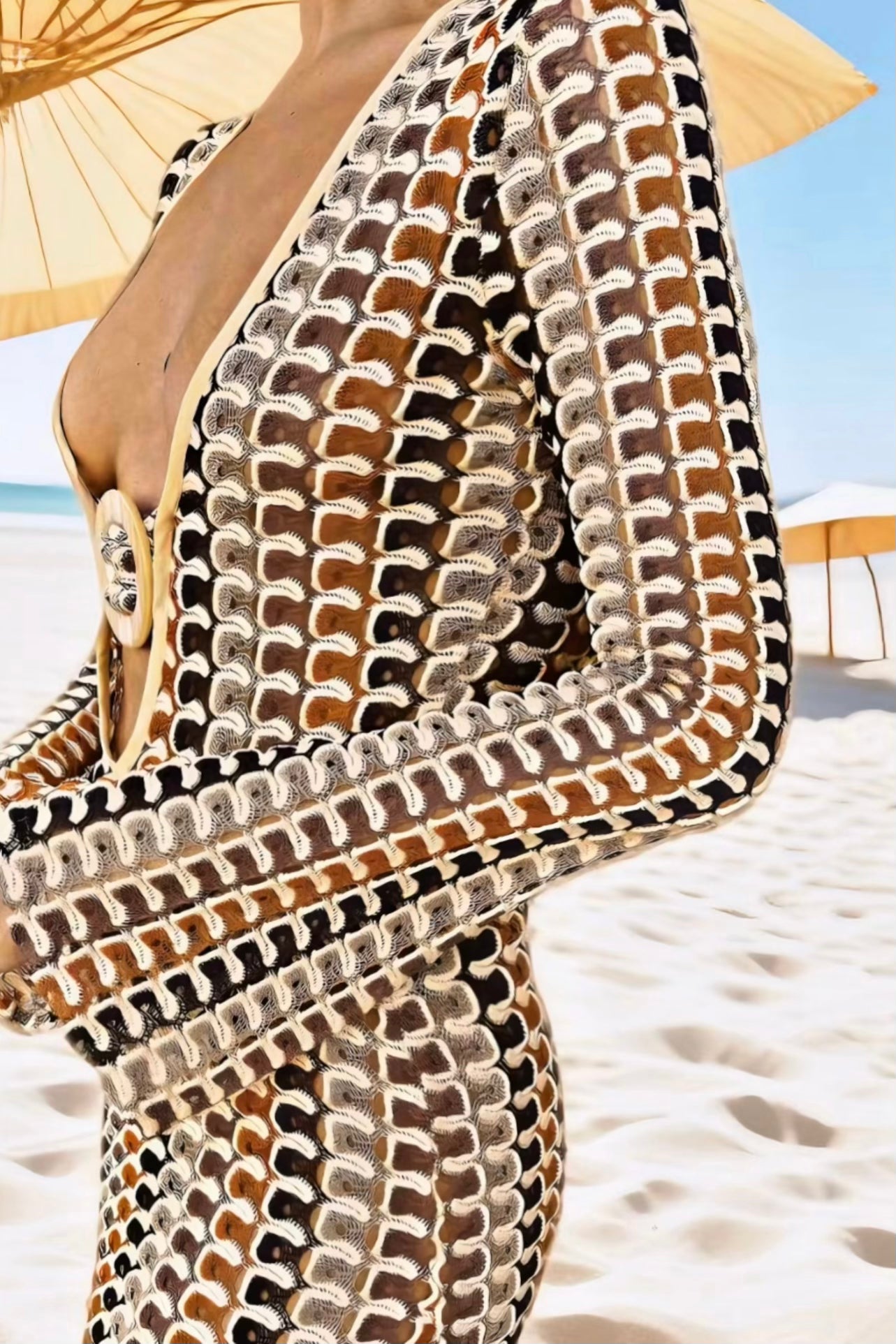 Vestido Formentera Kaki