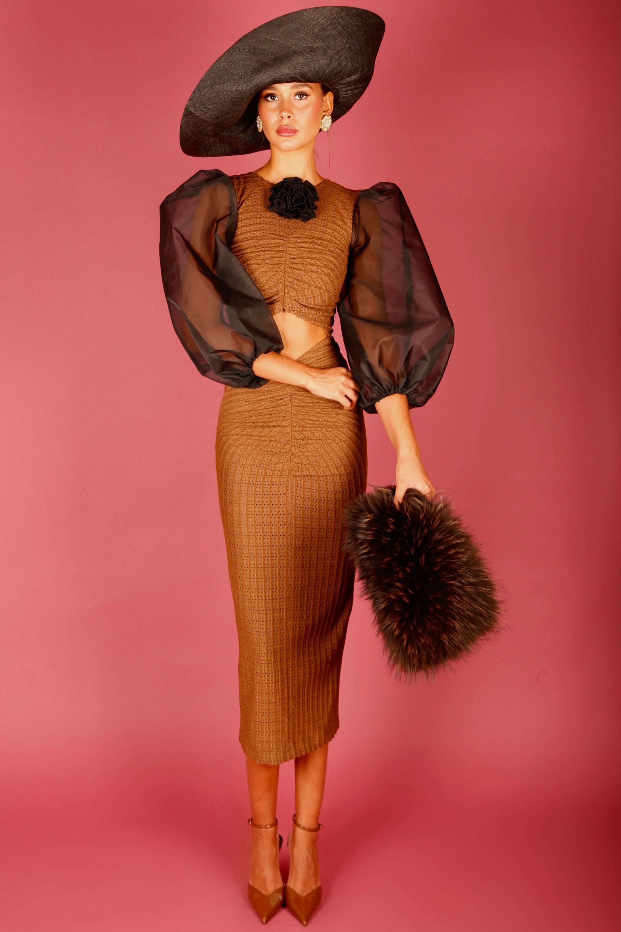 Vestido Tokio Marron