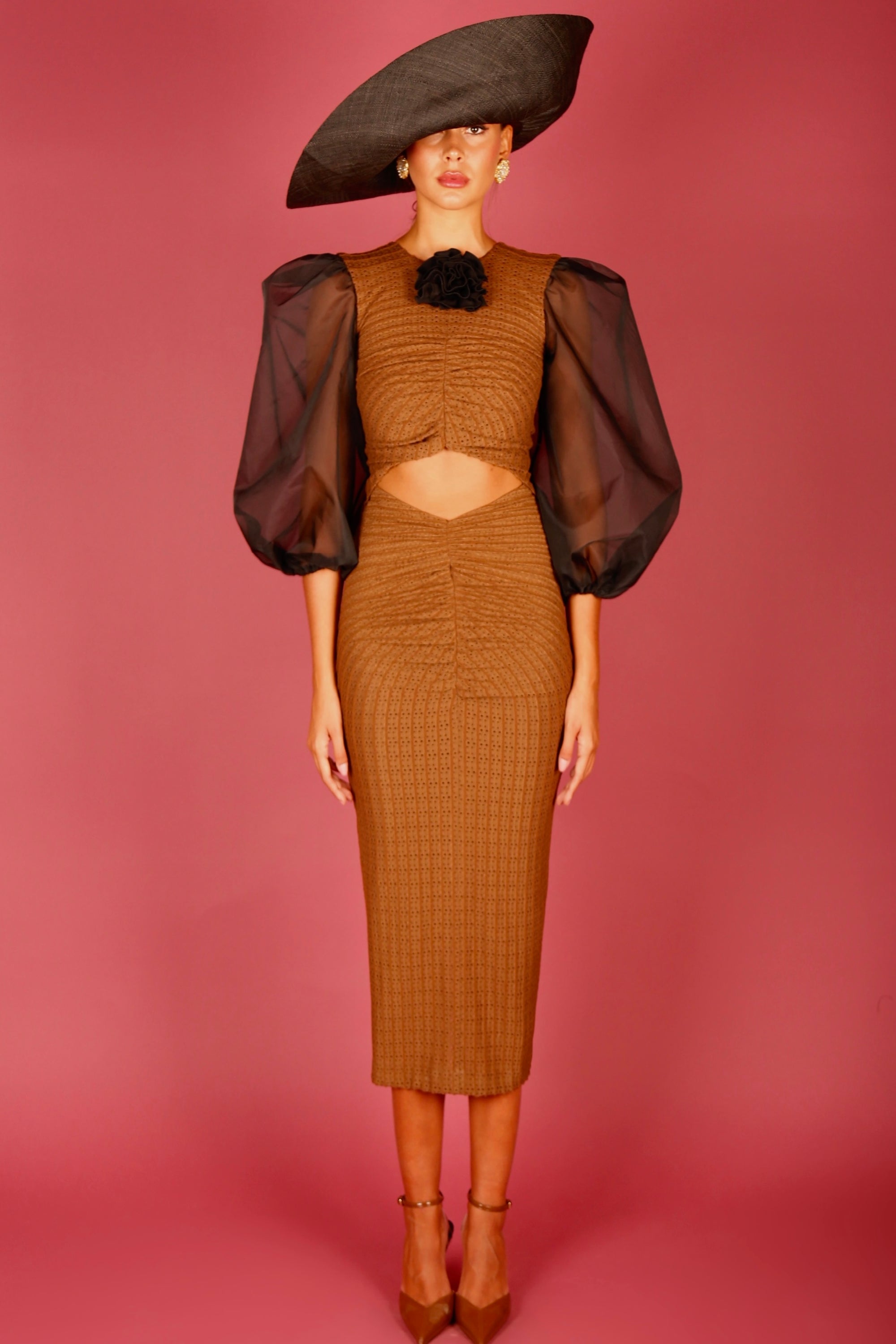 Vestido Tokio Marron