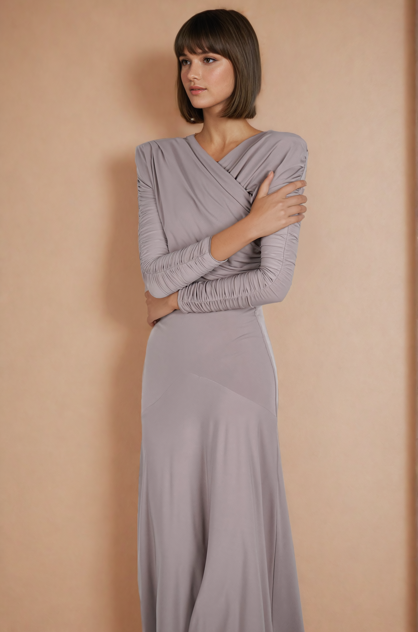 Vestido Atenas Visón