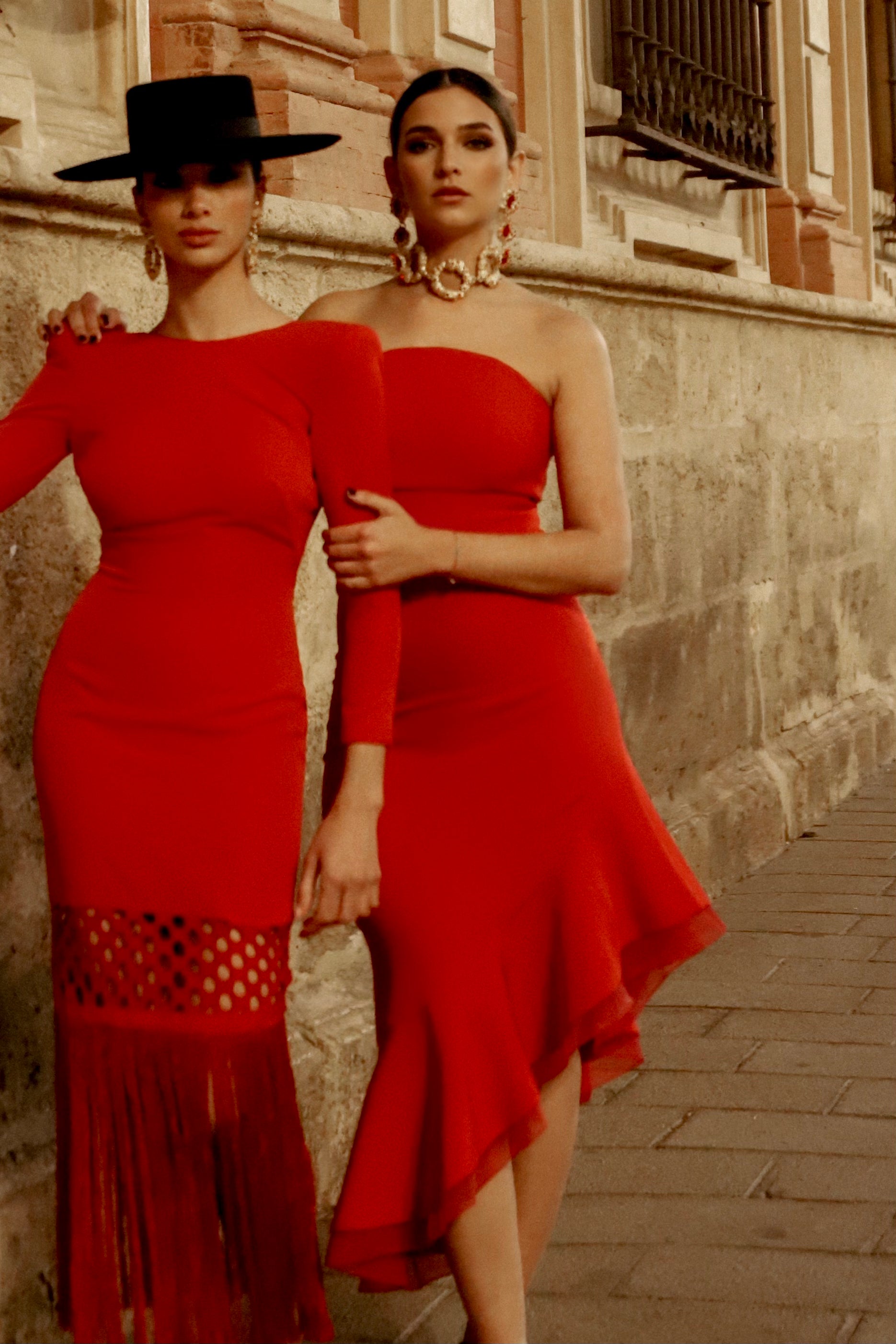 Vestido Brigitte Rojo