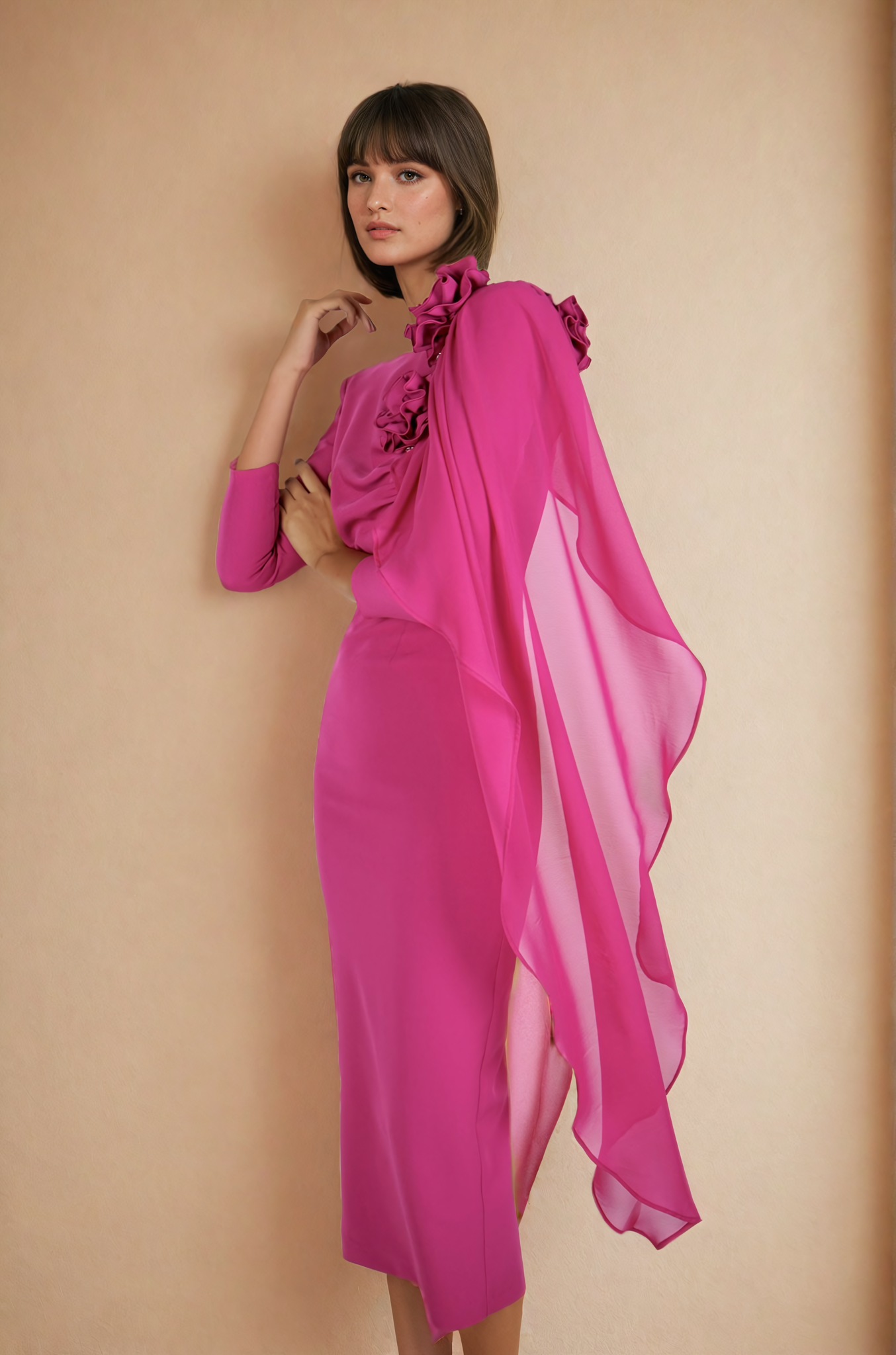 Vestido Goya Fresa
