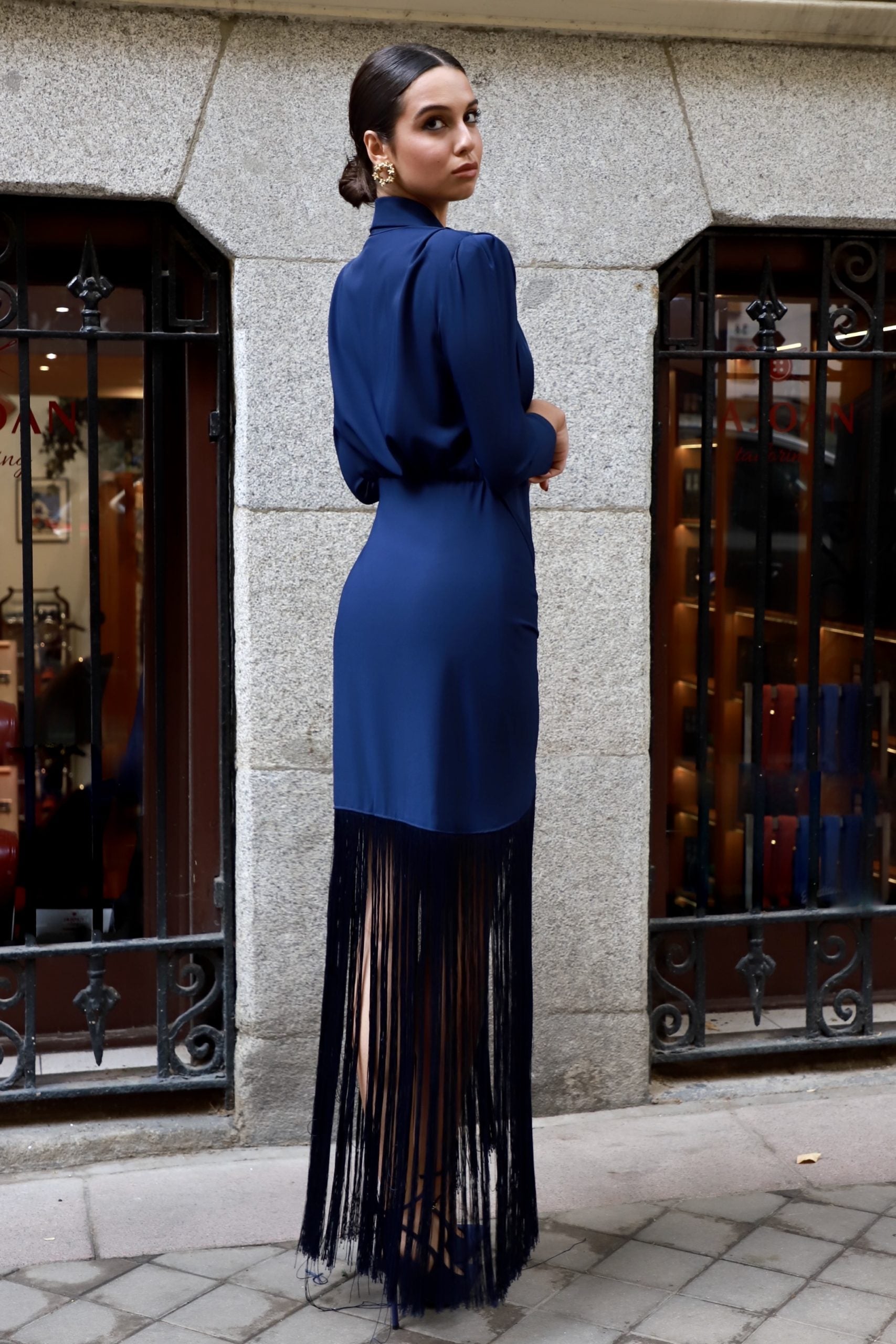 Vestido Manila Azul Noche