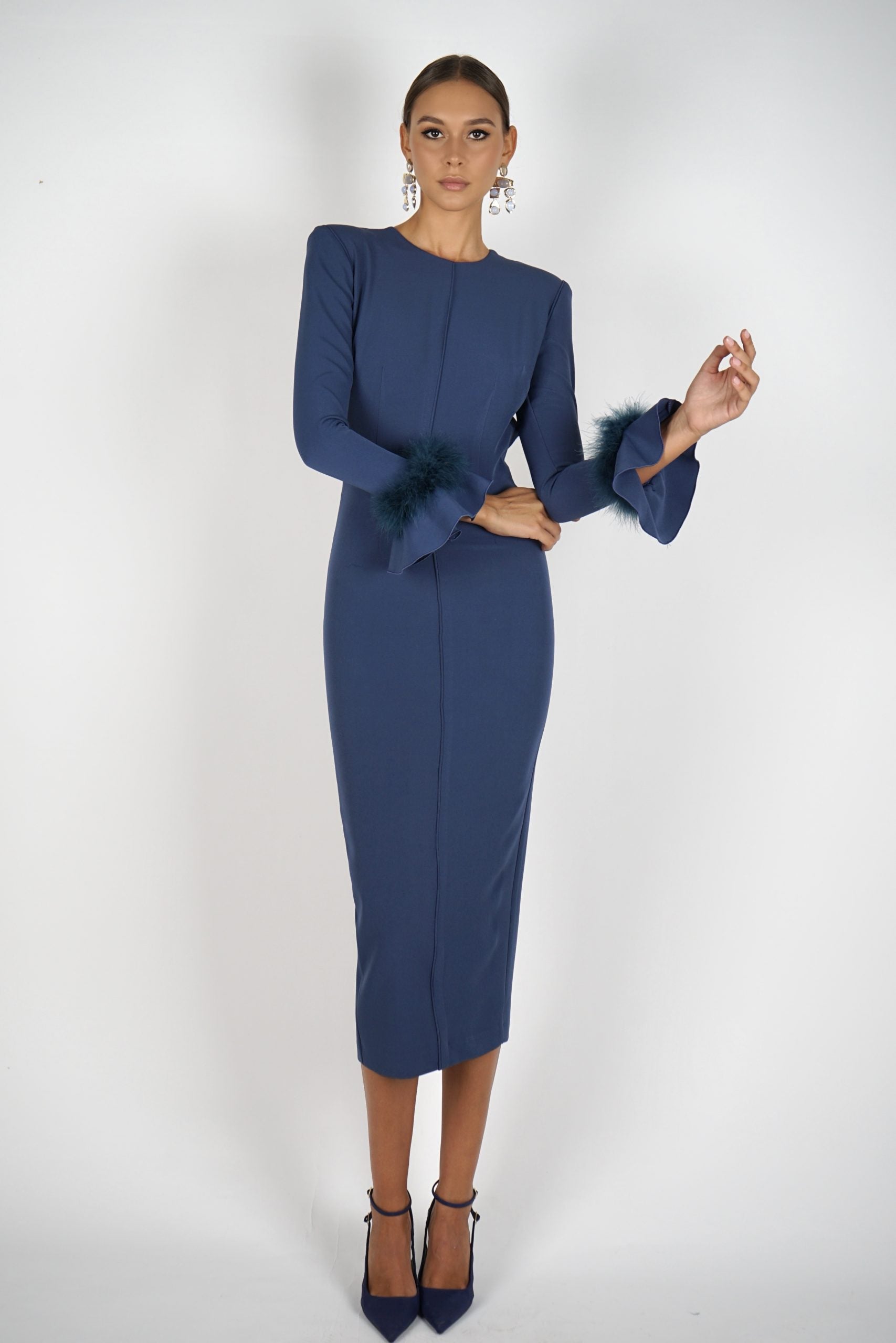 Vestido Renata Plomo