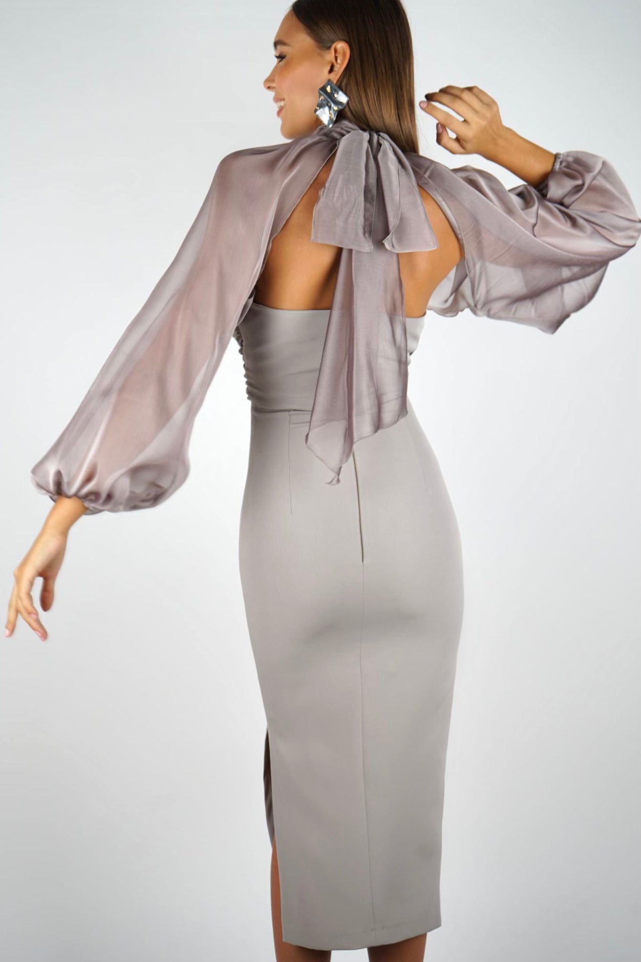 Vestido Roma Visón