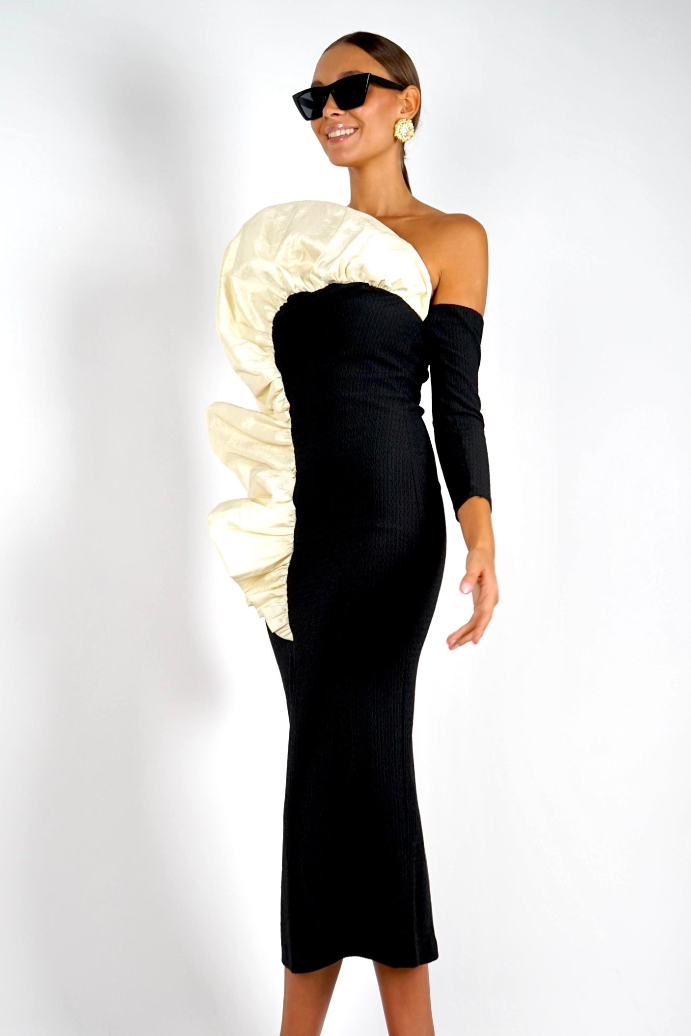 Vestido Siena con mangas