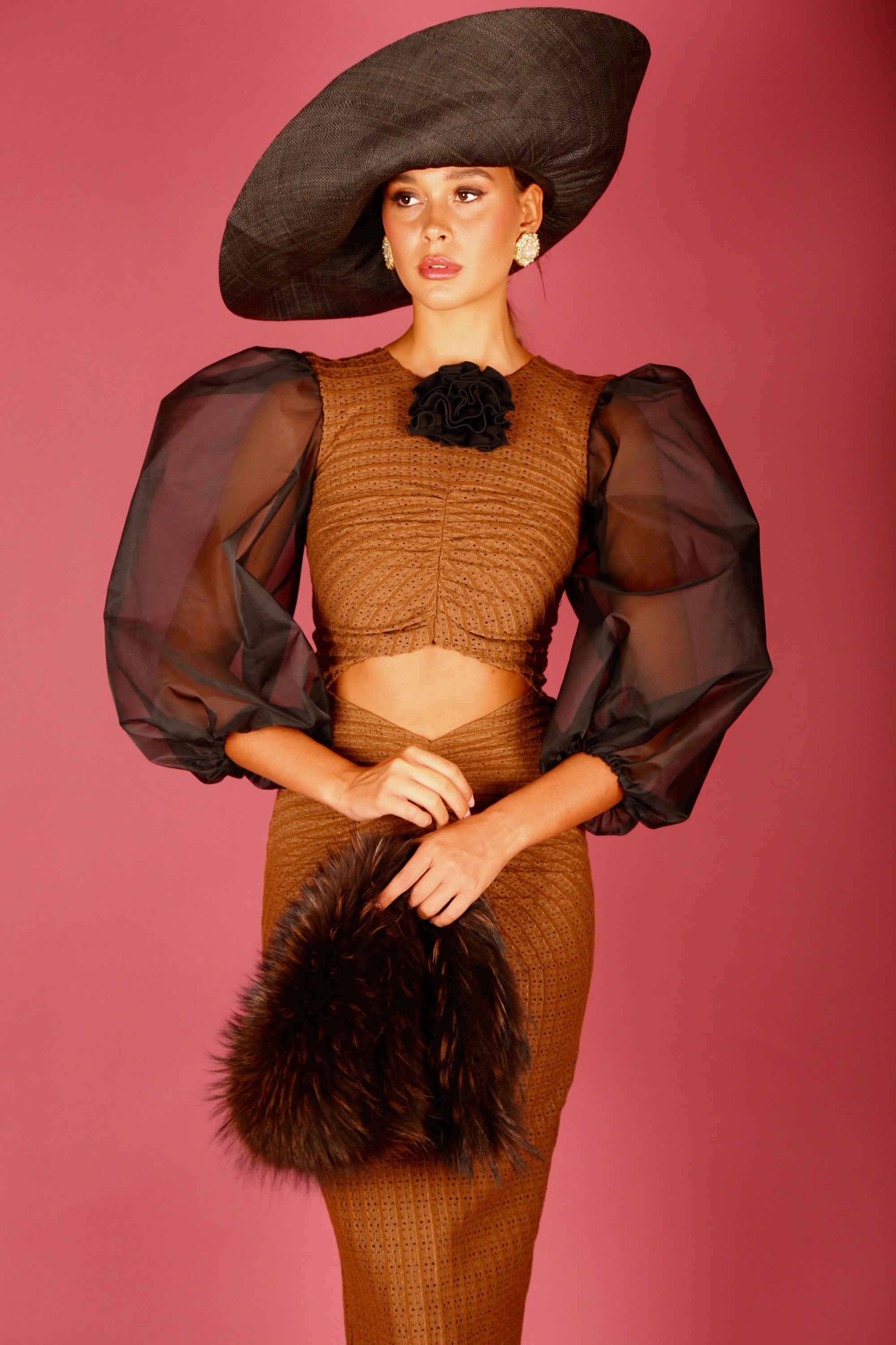 Vestido Tokio Marron