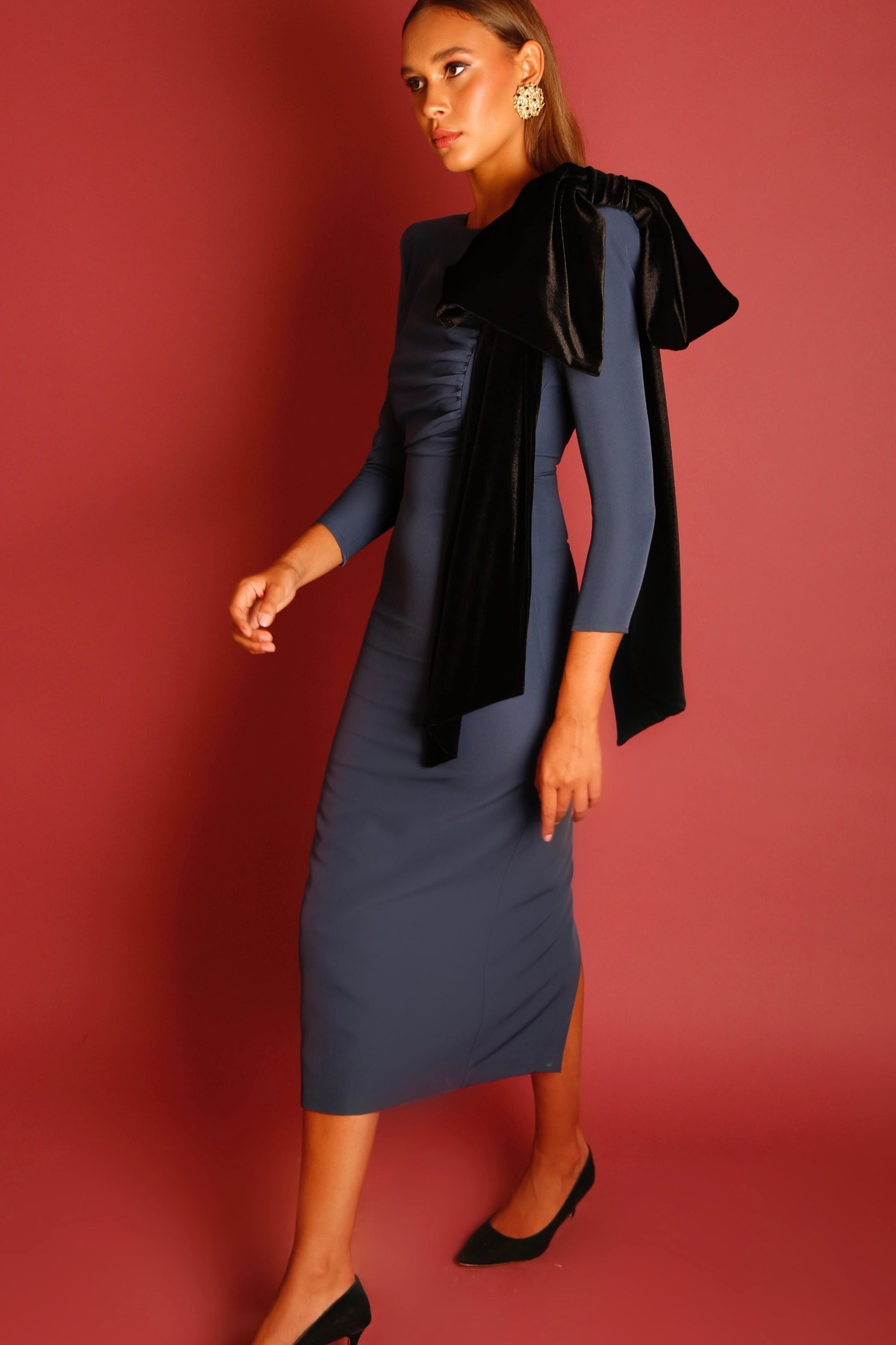 Vestido Viena Azul
