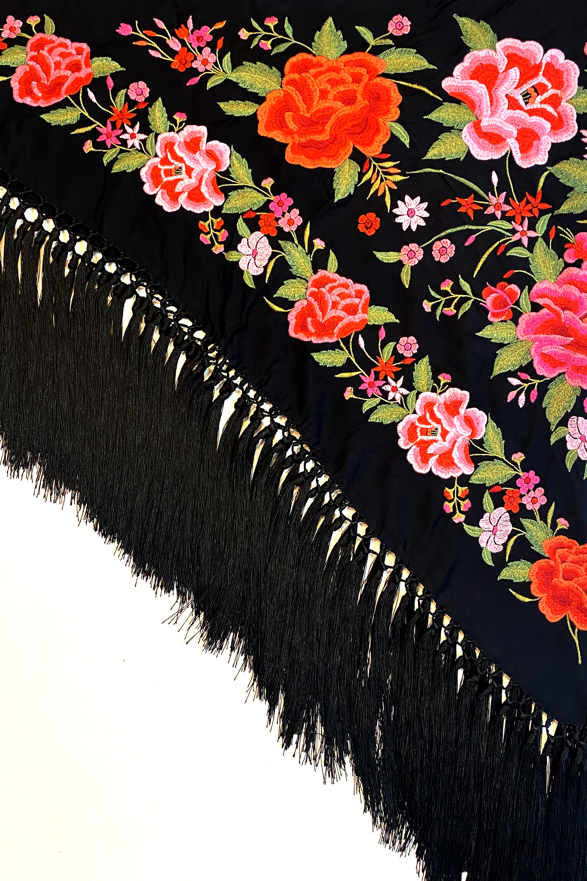 Rosette shawl