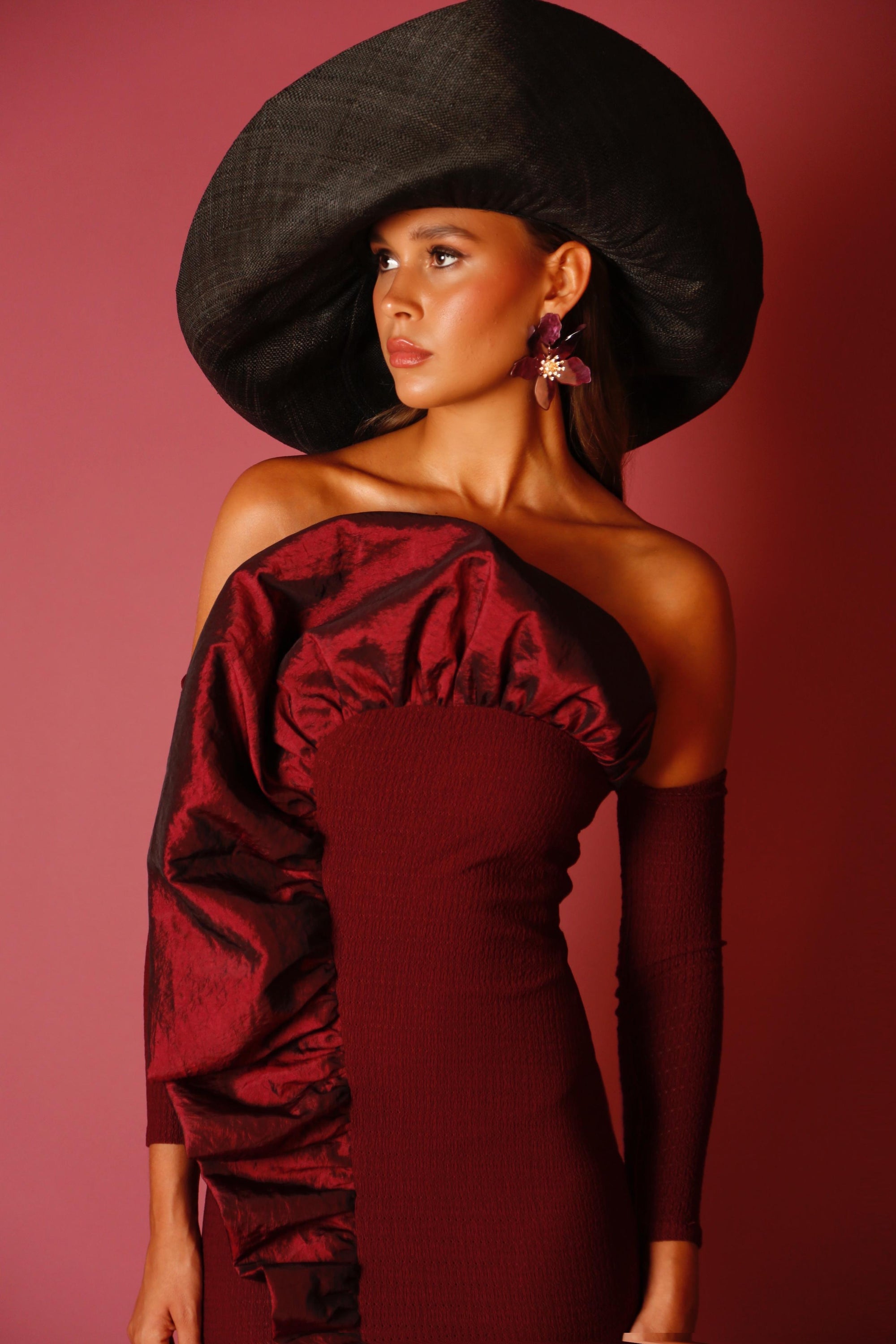 Vestido Siena Burdeos
