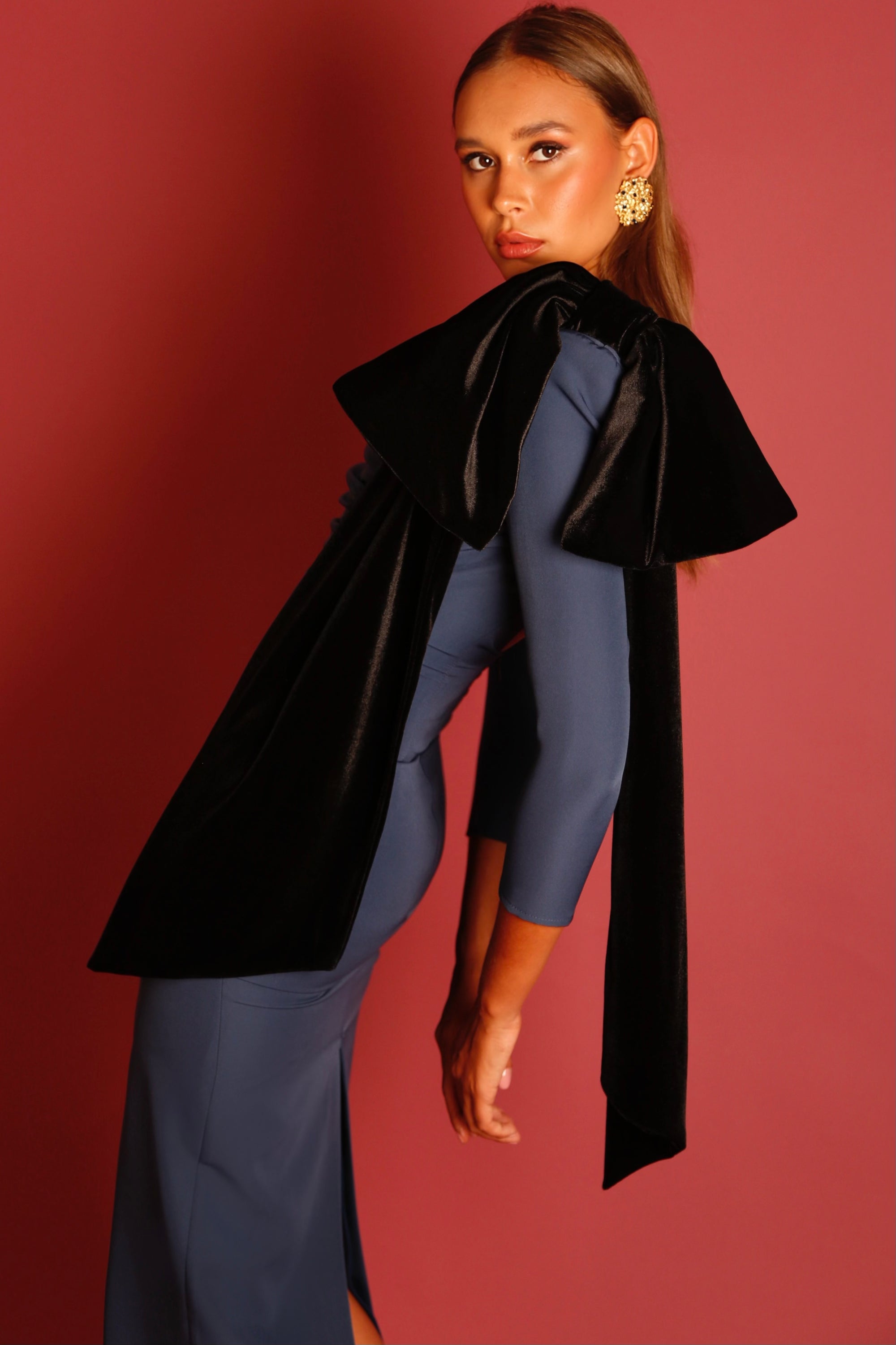 Vestido Viena Azul