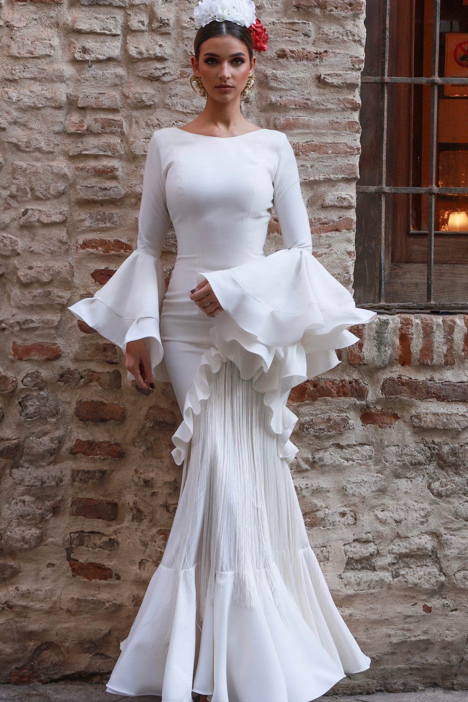 Vestido Flamenca Federica Blanco