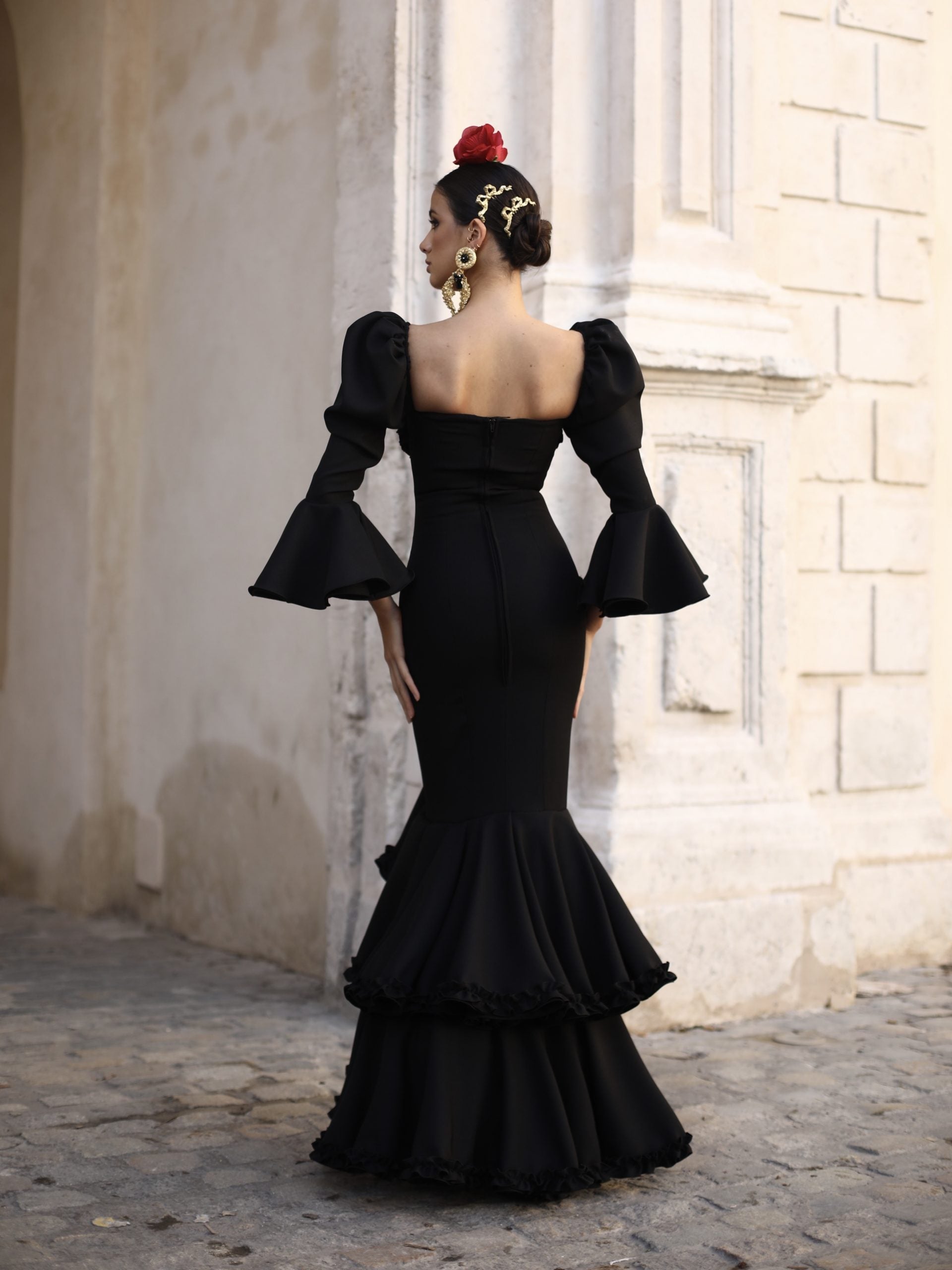 Vestido Flamenca Giorgina Negro