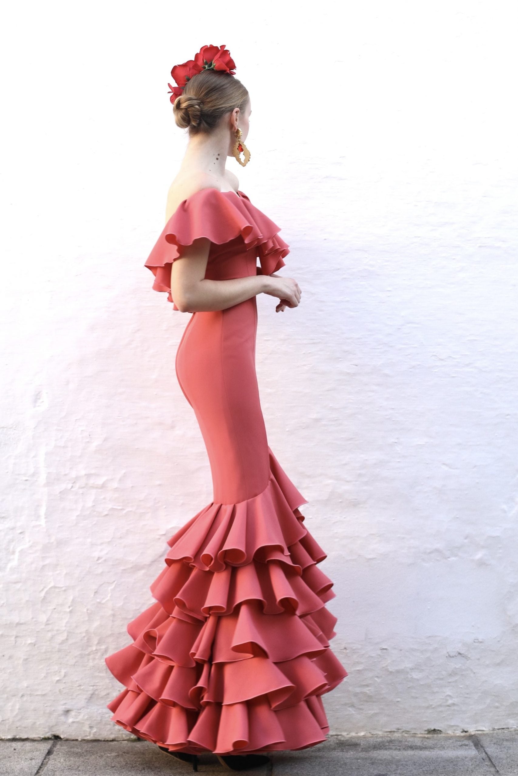 Vestido Flamenca Teresa Coral