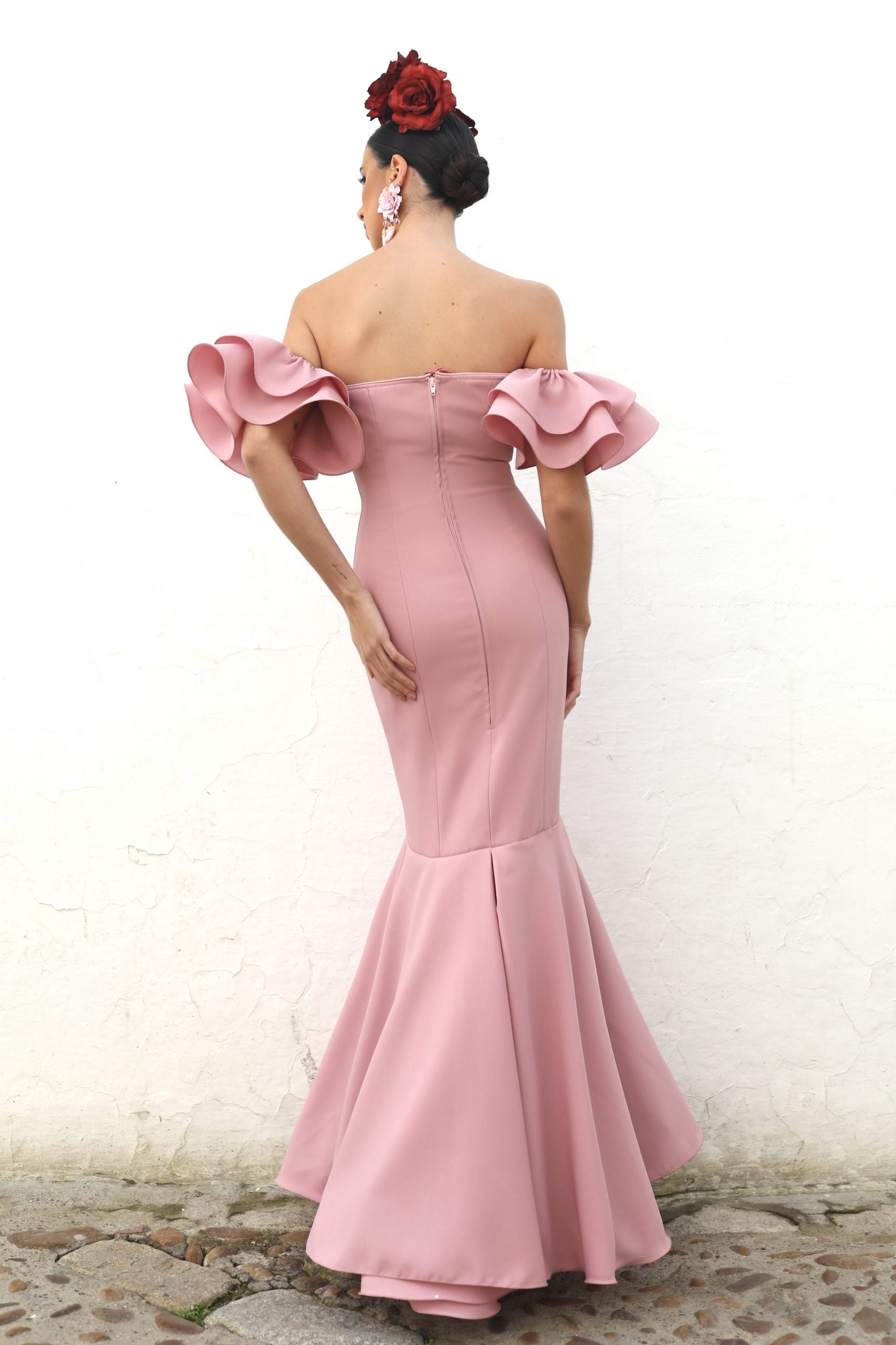 Vestido Flamenca Vega Nude