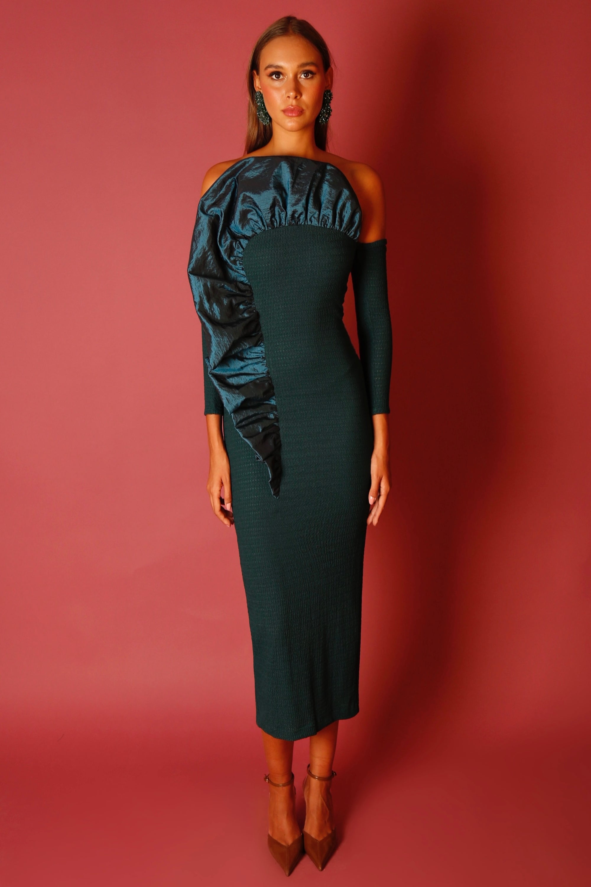 Vestido Siena Esmeralda