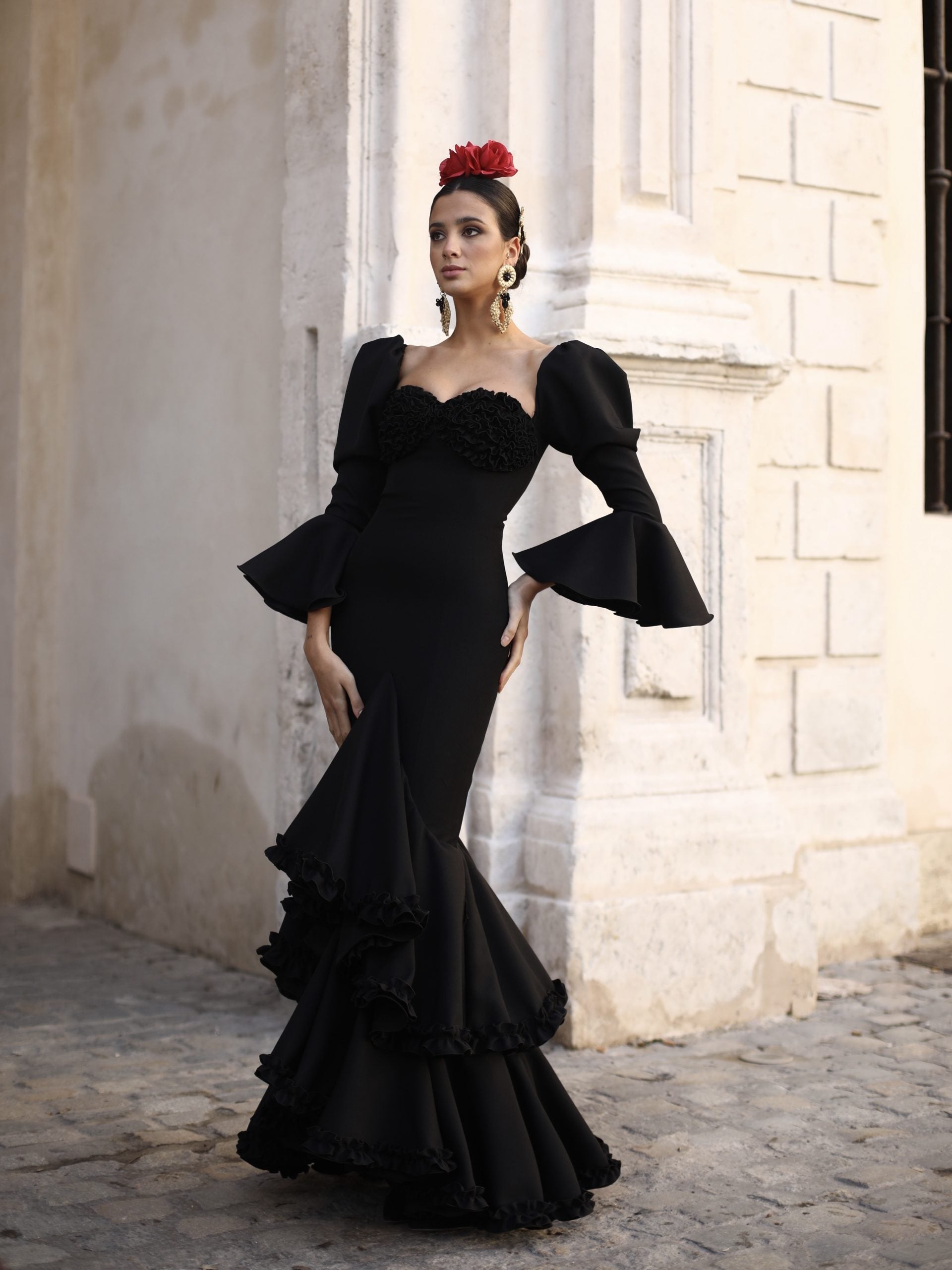 Vestido Flamenca Giorgina Negro