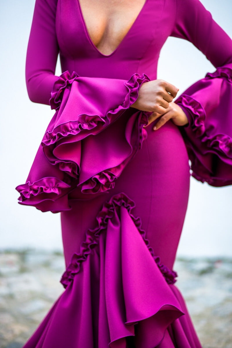 Vestido Flamenca Julieta Cardenal