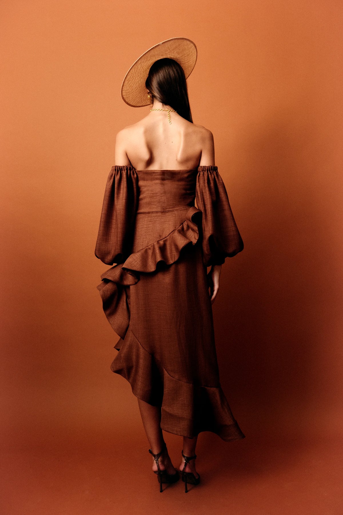 Vestido Lulu Marron