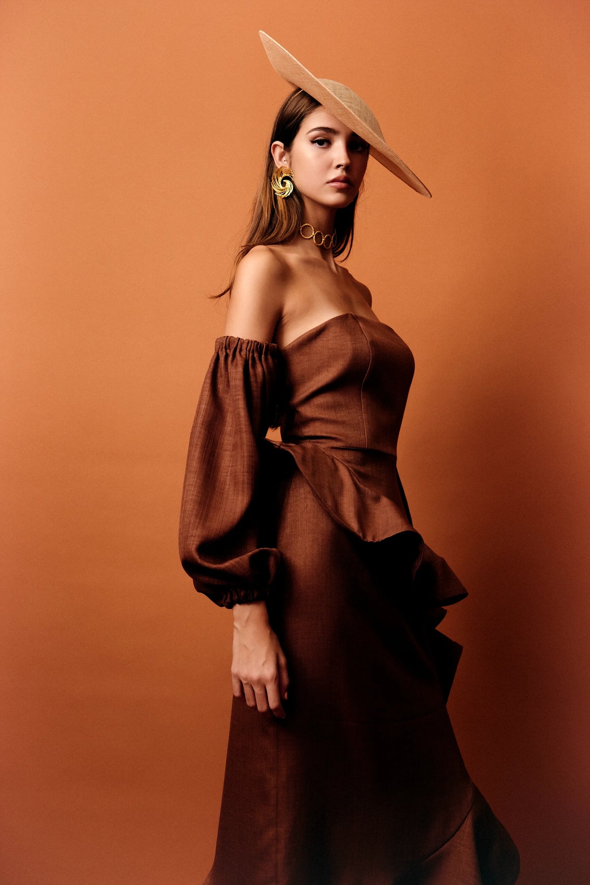 Vestido Lulu Marron
