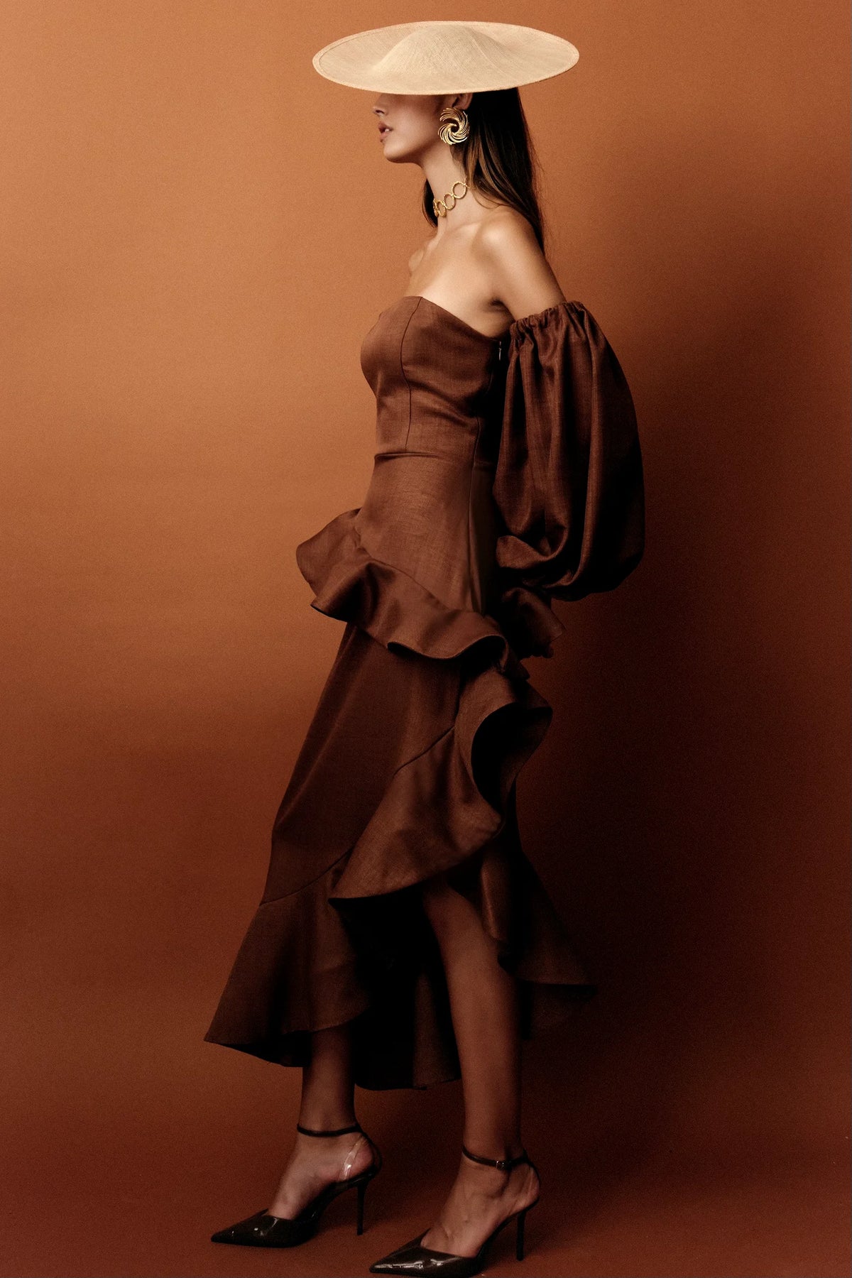 Vestido Lulu Marron
