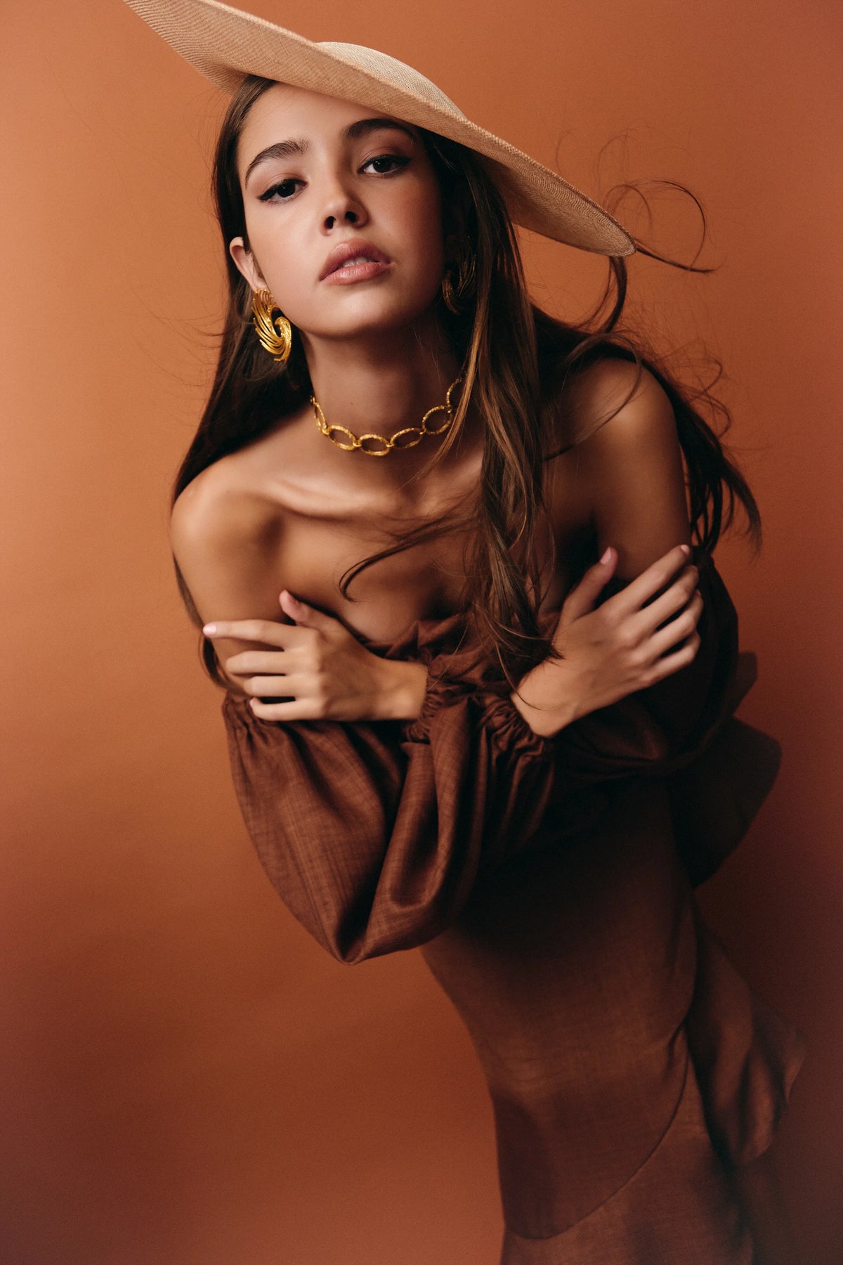 Vestido Lulu Marron