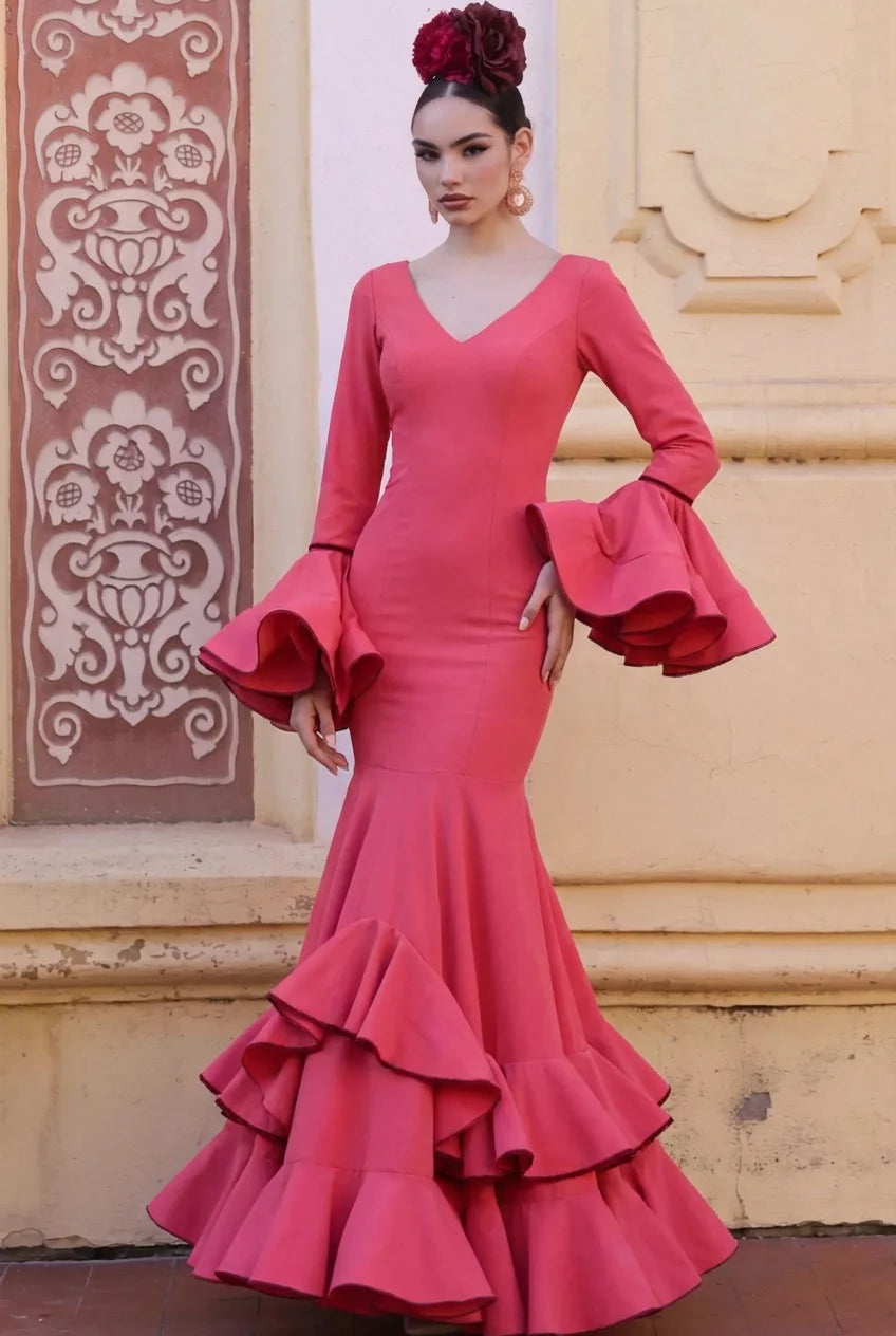 Vestido Flamenca Marcela Sunset