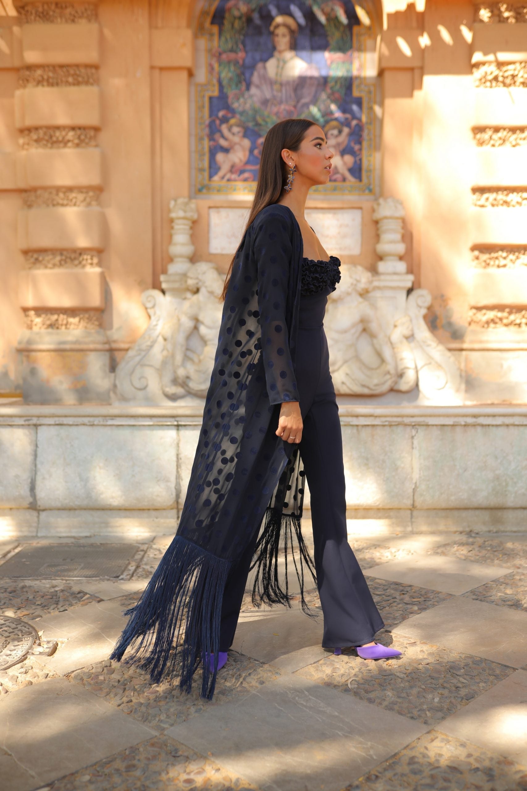 Mono Marquesa Azul Noche