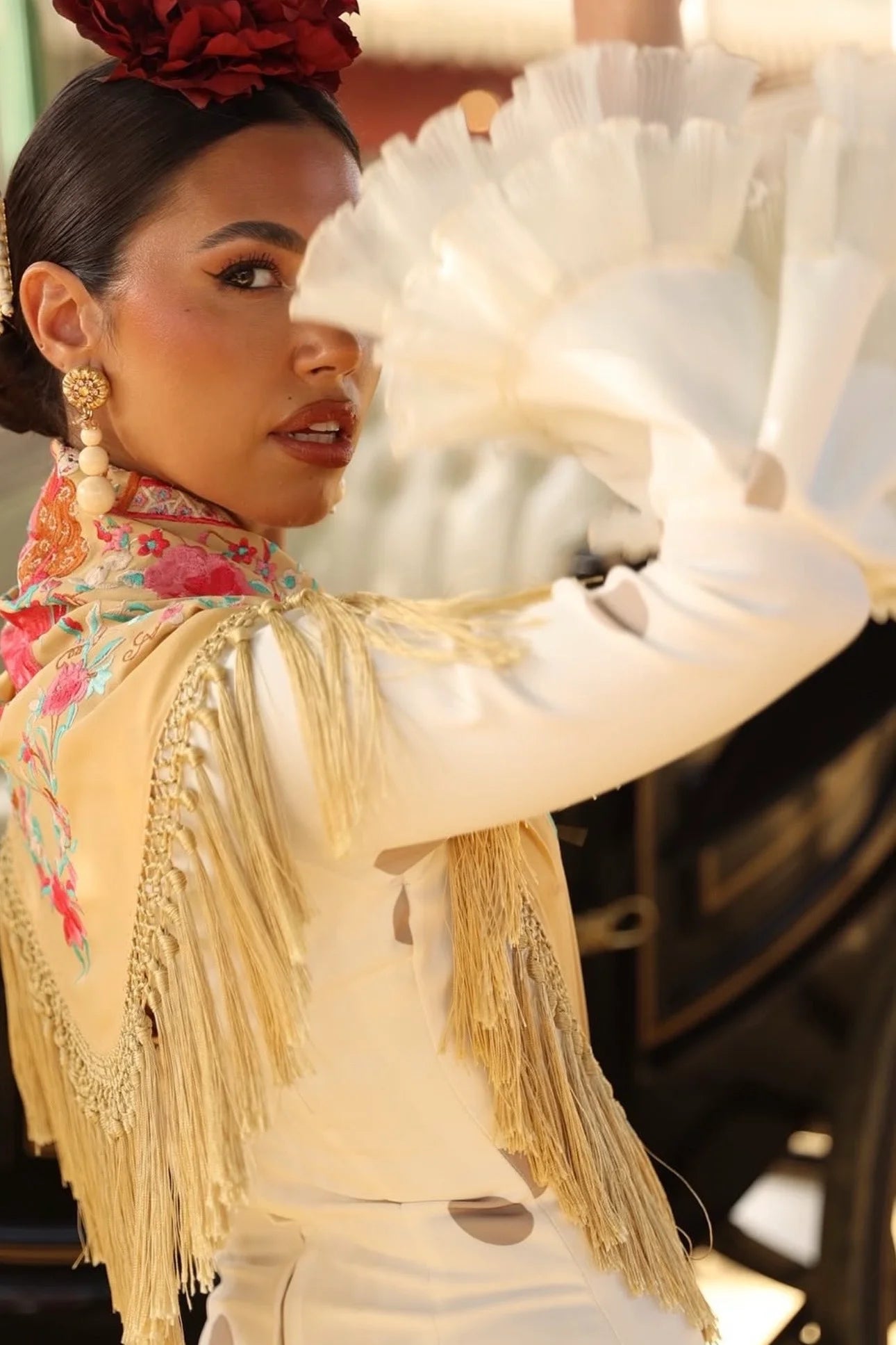Vestido flamenca SBLN x Maria Segarra