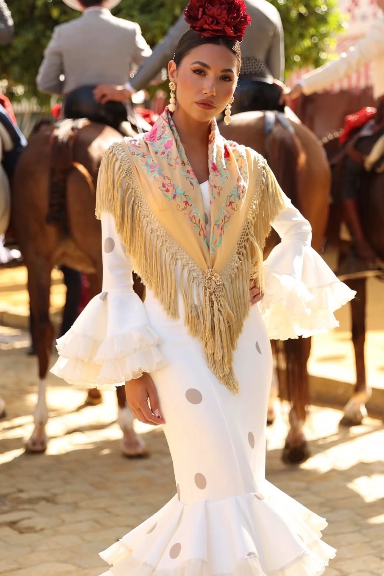 Vestido flamenca SBLN x Maria Segarra