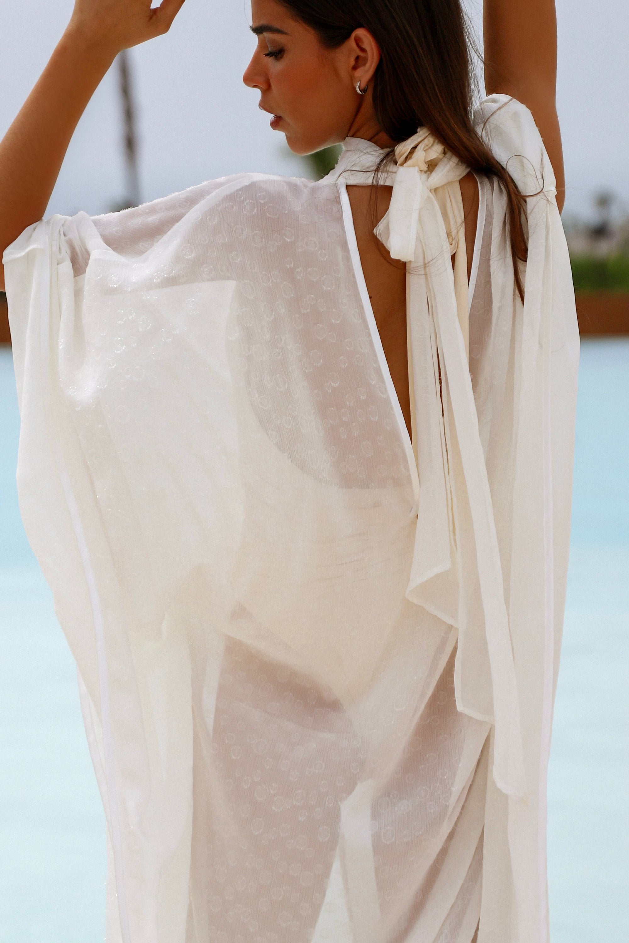 Kaftan Bali Blanco