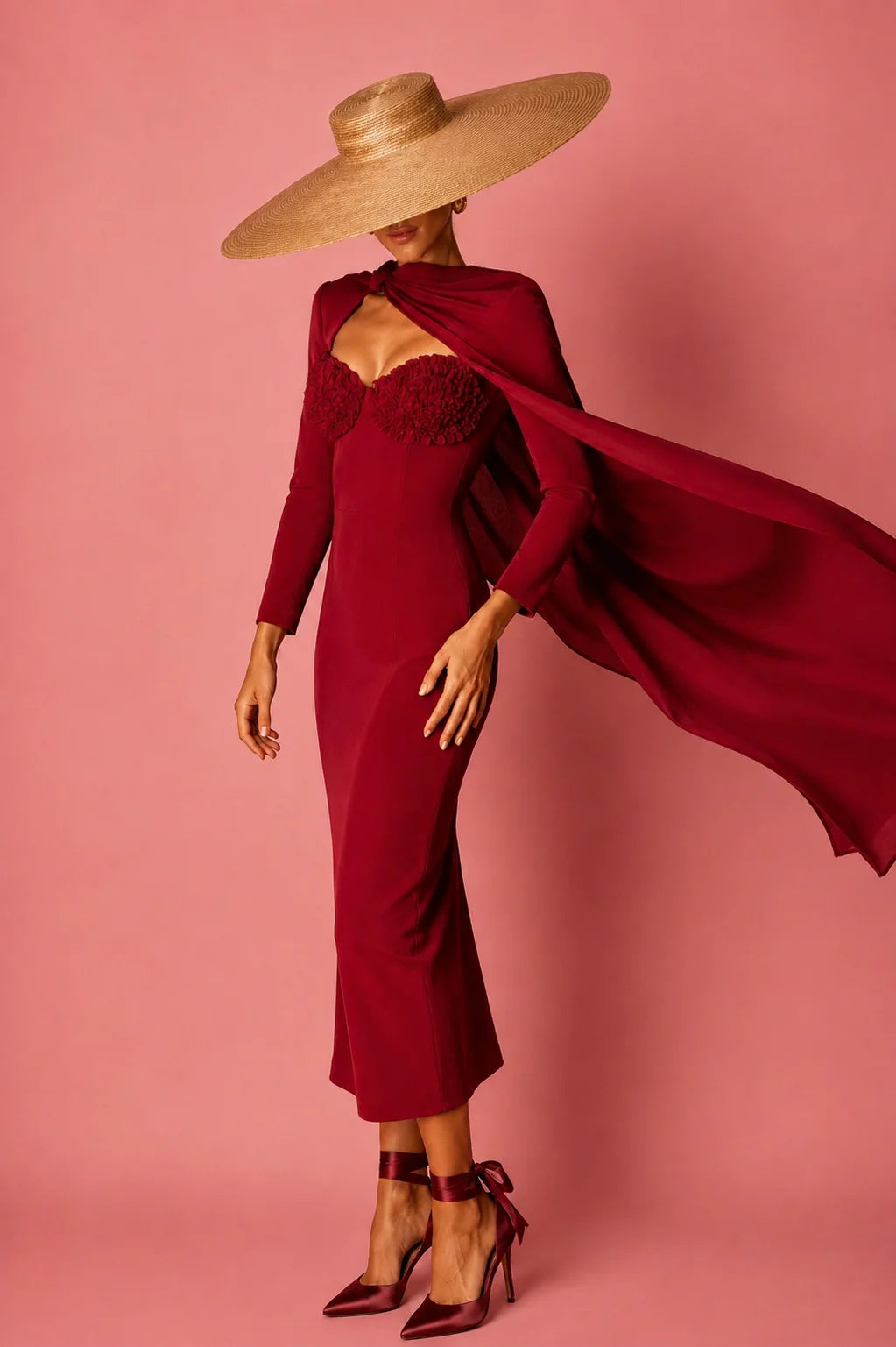Vestido Serena Rojo