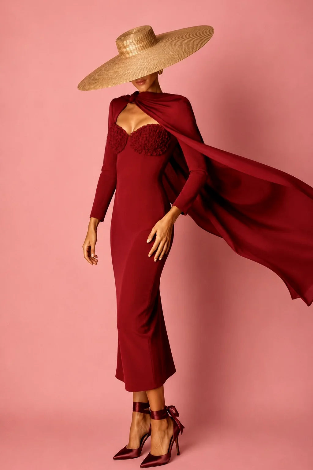 Vestido Serena Rojo