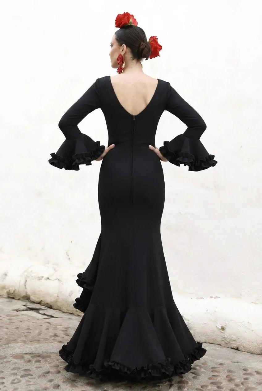 Vestido Flamenca Sassa Negro
