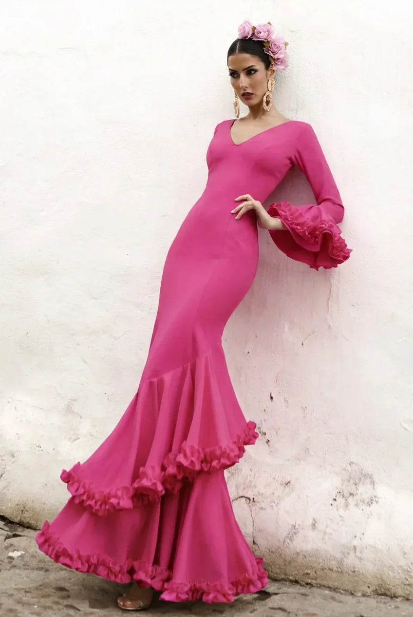 Vestido Flamenca Sassa Fresa