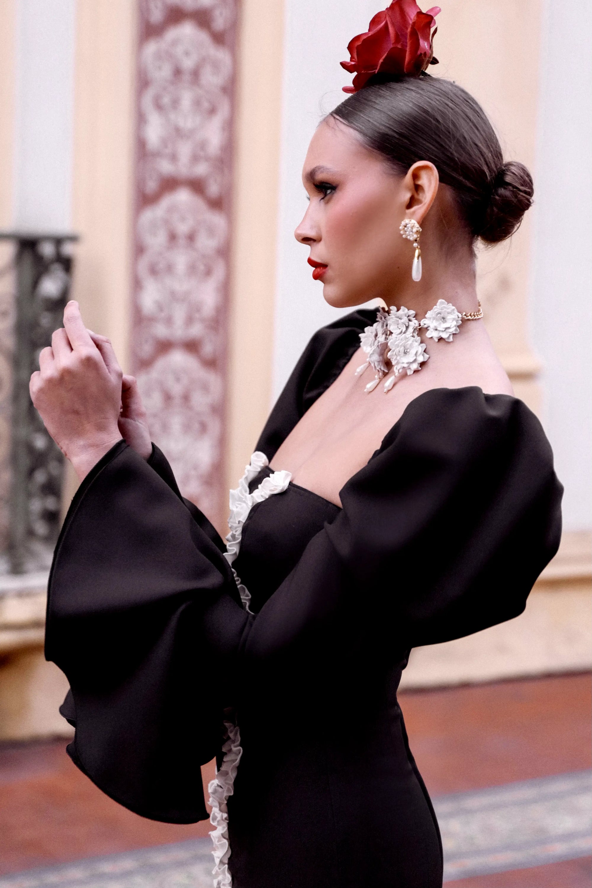 Vestido Flamenca Cruz por Encargo