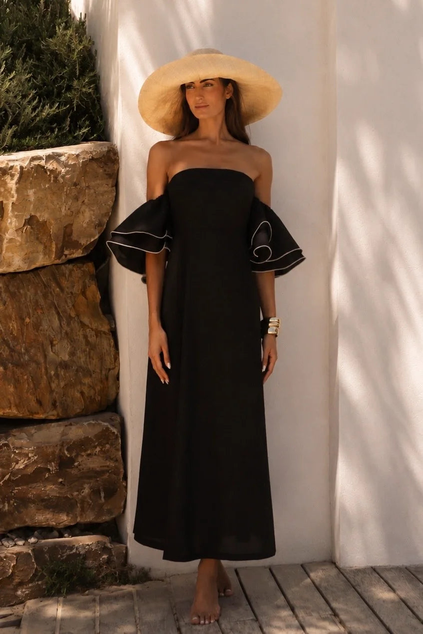Vestido Mar Negro