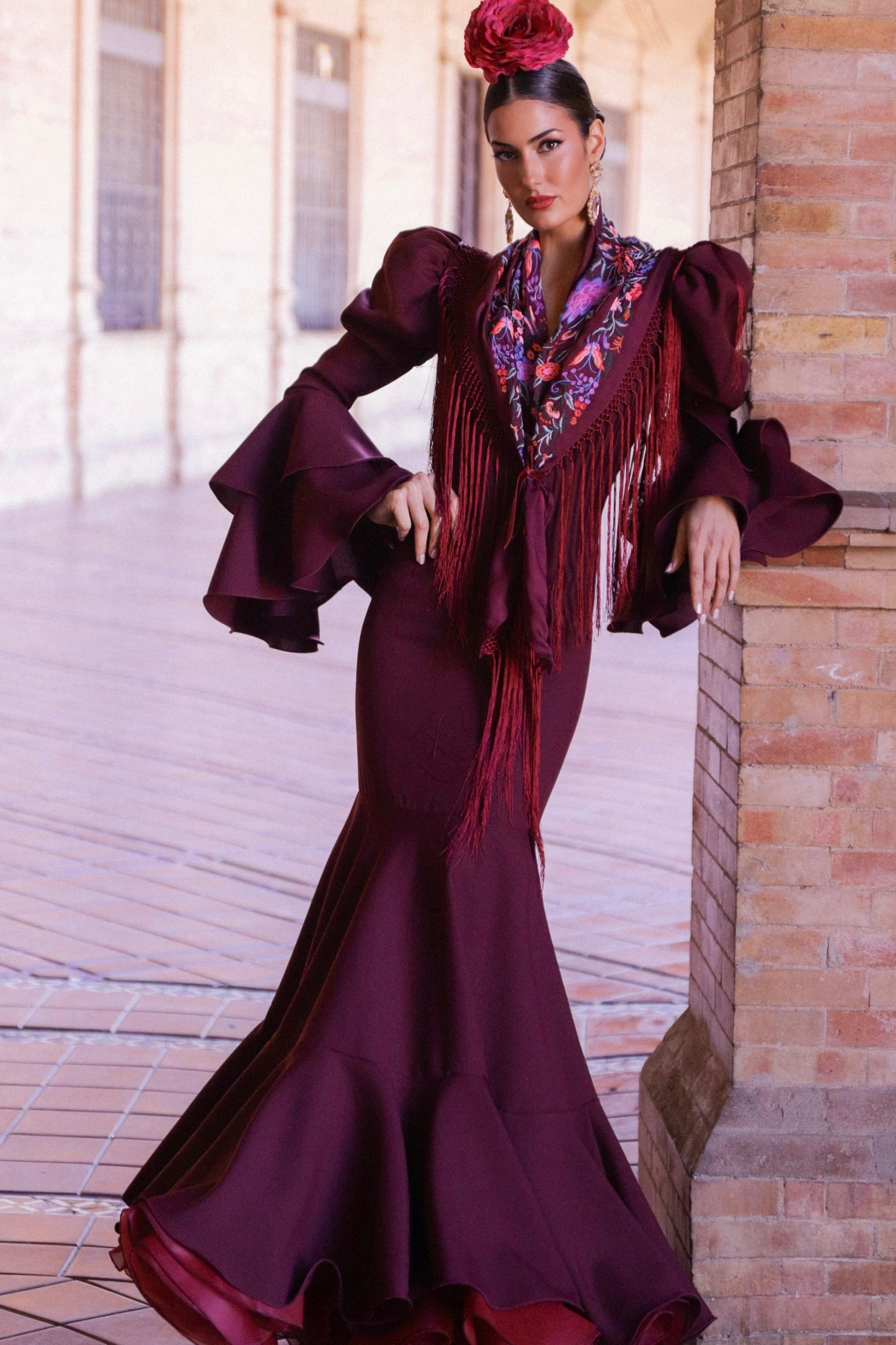 Vestido Flamenca Alba por Encargo