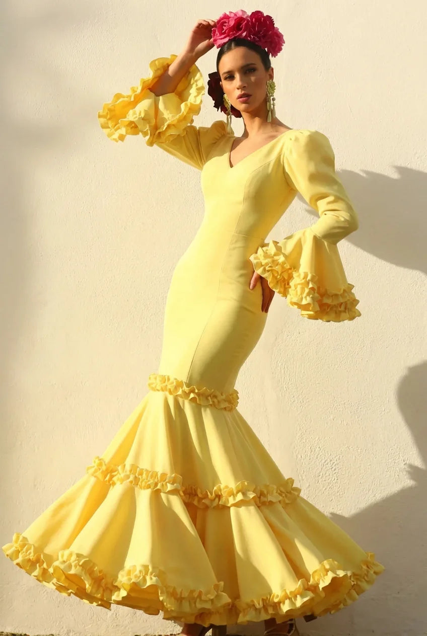 Vestido Flamenca Corale Banana