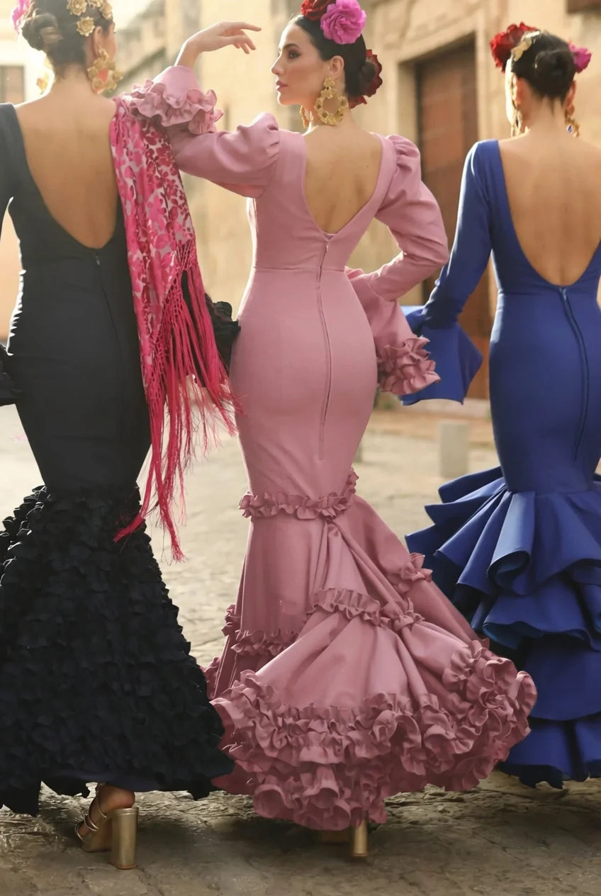 Vestido Flamenca Corale Nude