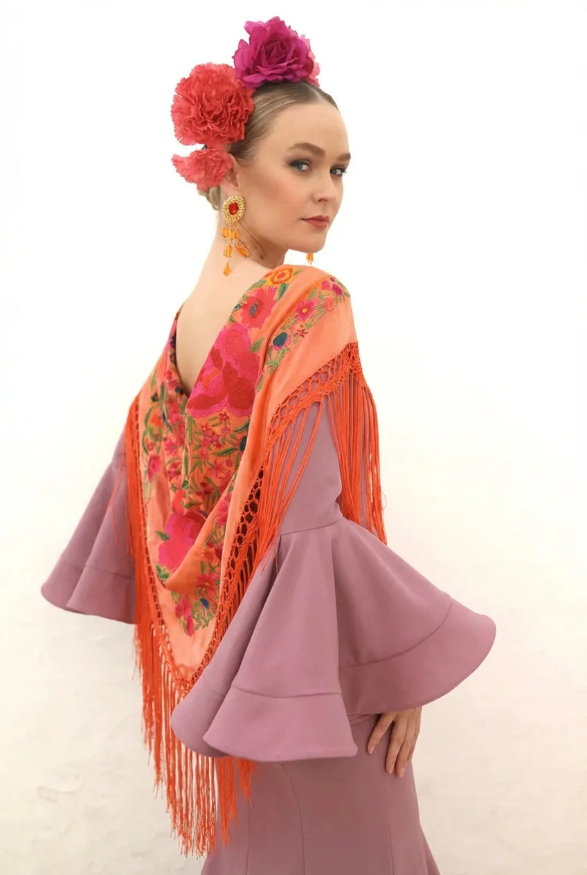 Vestido Flamenca Leonor Romance