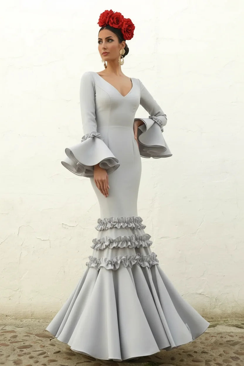 Vestido Flamenca Luisa Perla