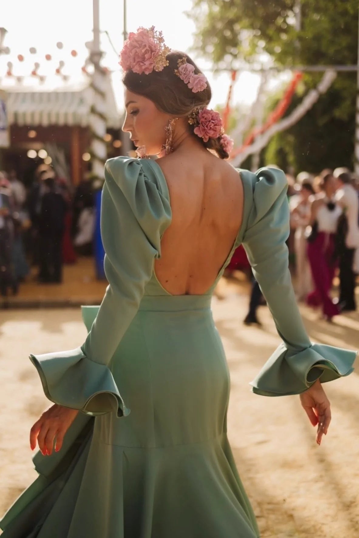 Vestido Flamenca Helena Cuevas'26 por Encargo
