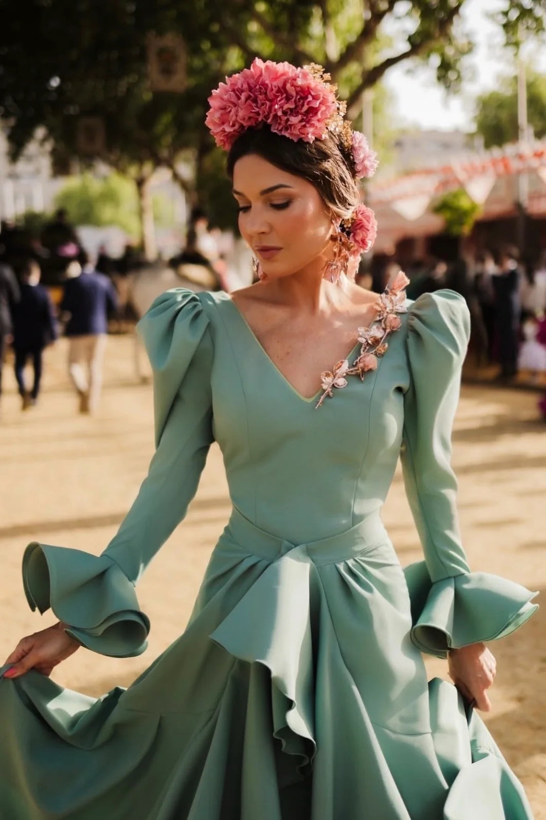 Vestido Flamenca Helena Cuevas'26 por Encargo