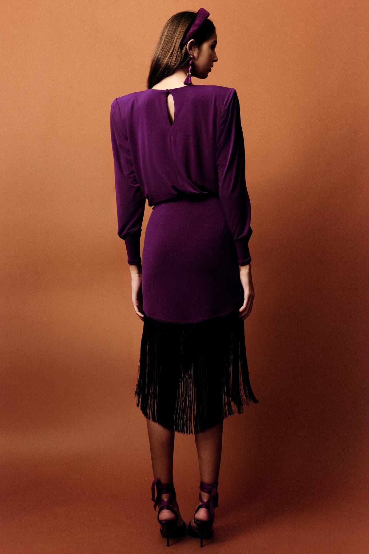 Vestido Penelope Berenjena