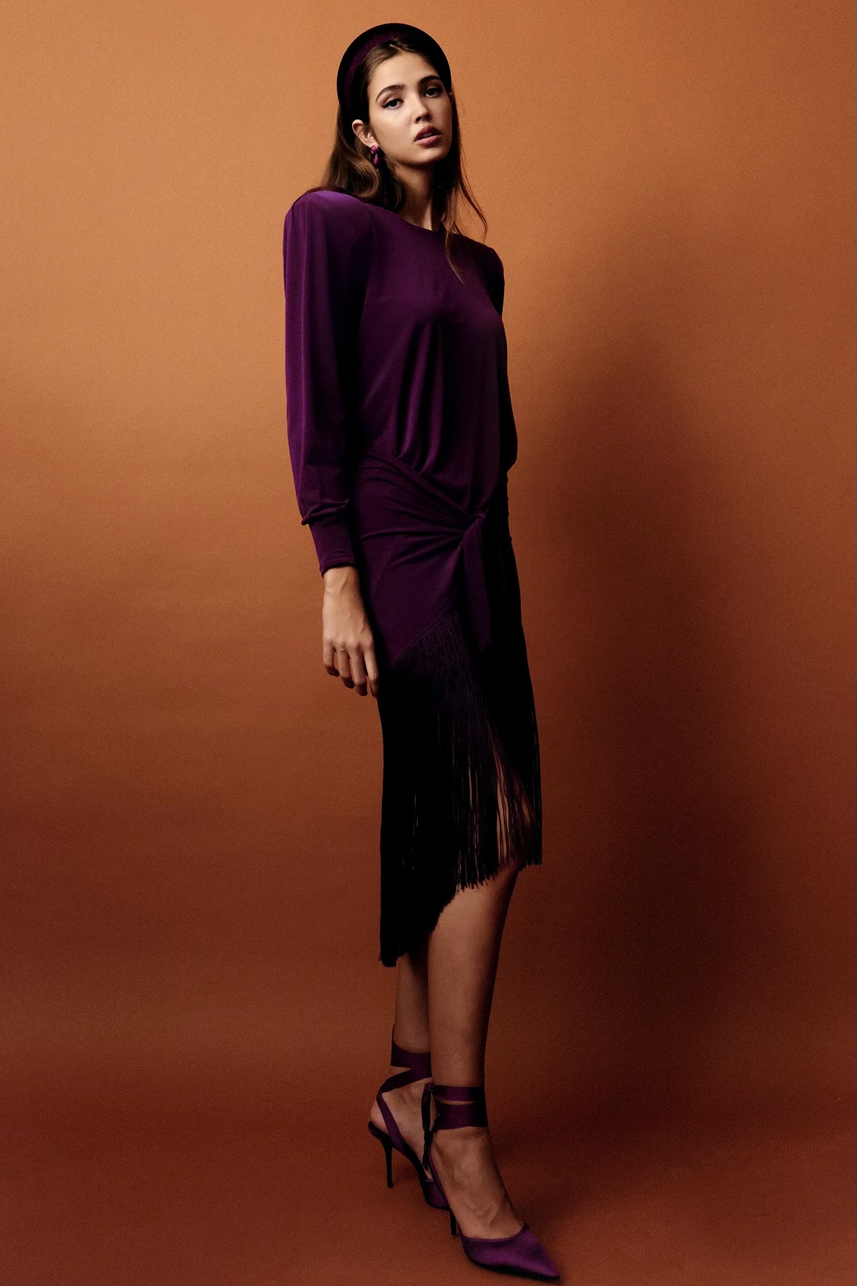 Vestido Penelope Berenjena